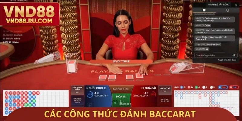 Các công thức đánh Baccarat không bao giờ thua