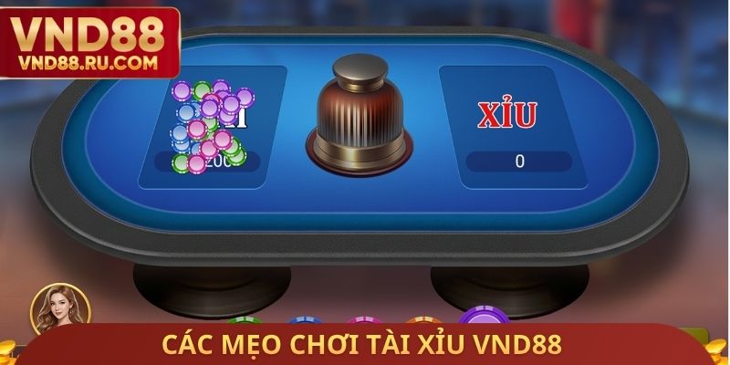 Các mẹo chơi tài xỉu VND88