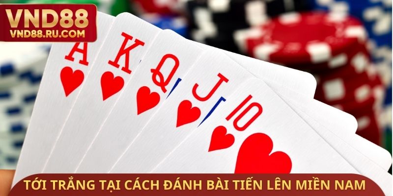 Tới trắng tại cách đánh bài tiến lên miền Nam VND88